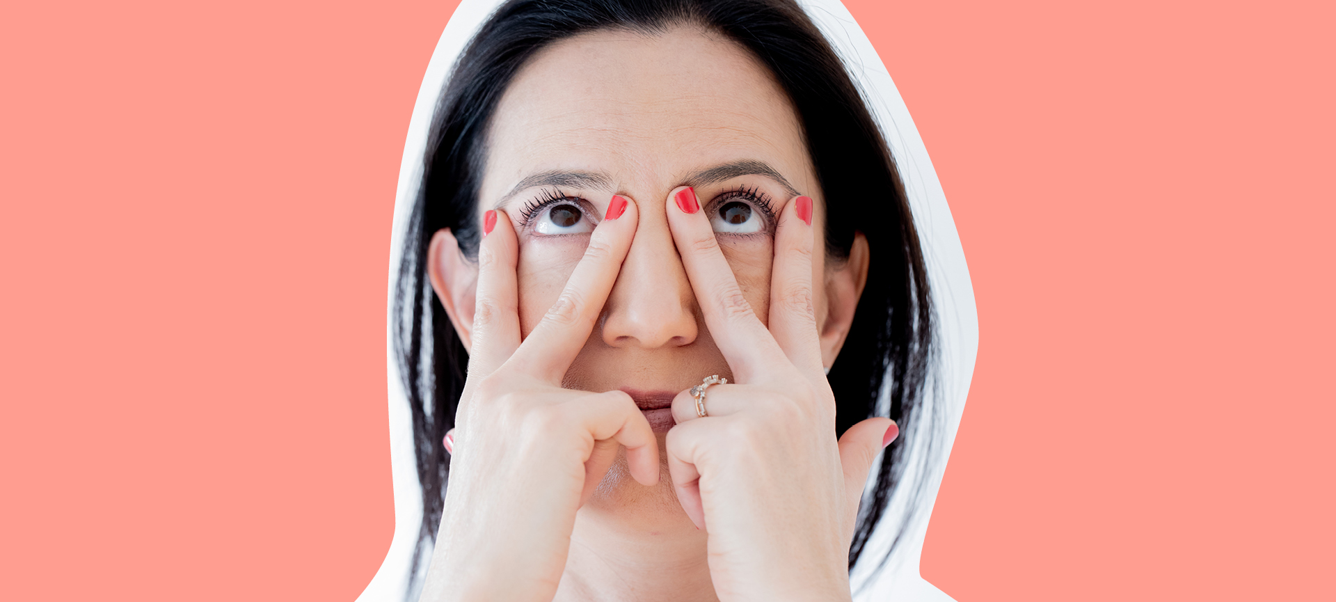 Yoga facial é uma mágica na pele que você faz em casa